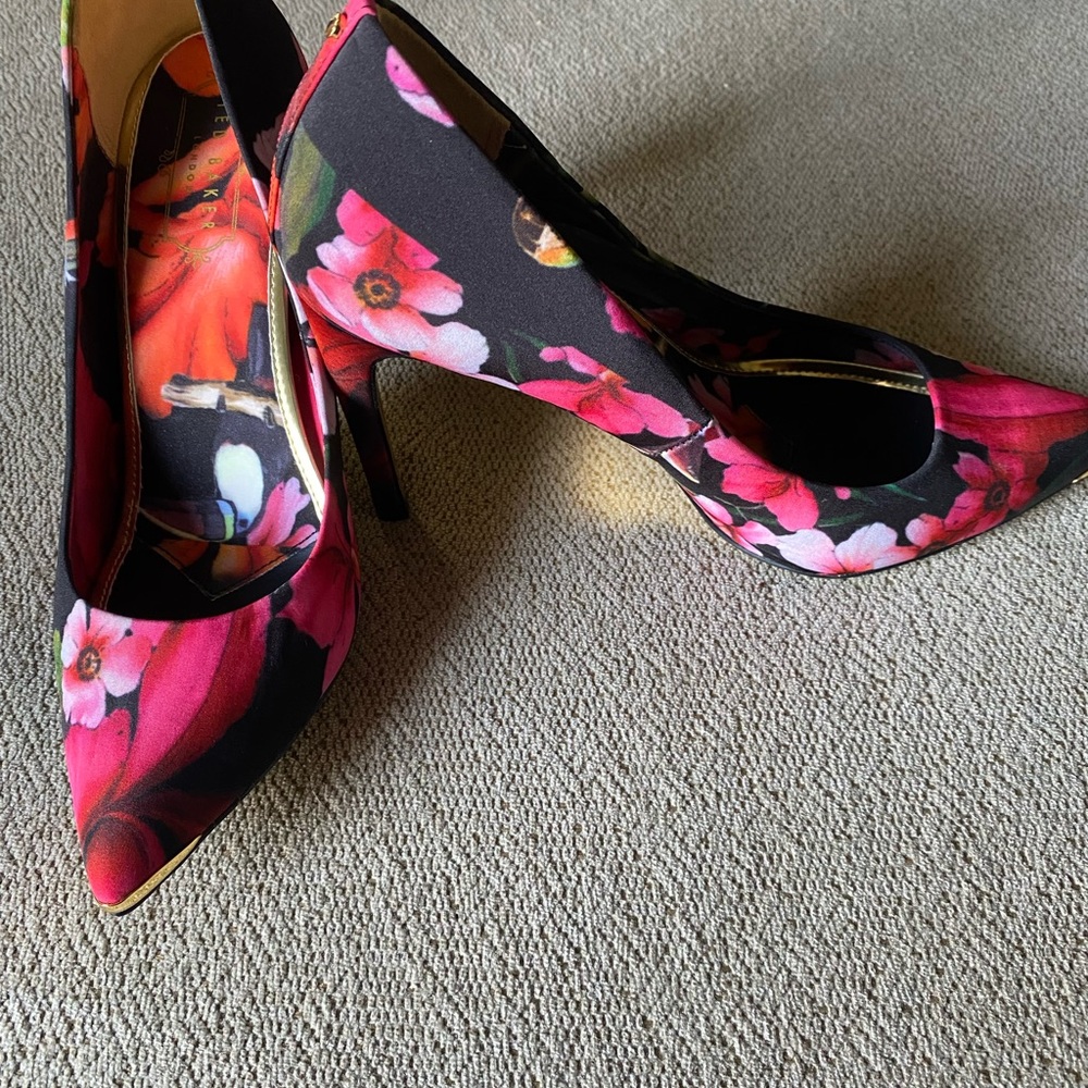 ted baker floral shoes